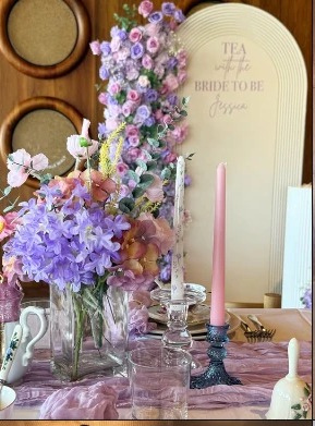 Tea party styling